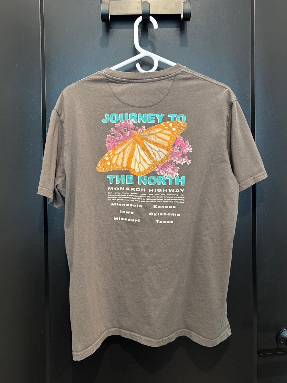 Tentree Journey to the North Monarch Graphic Tee